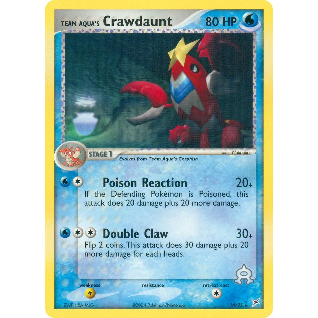 Team Aqua's Crawdaunt - 14/95