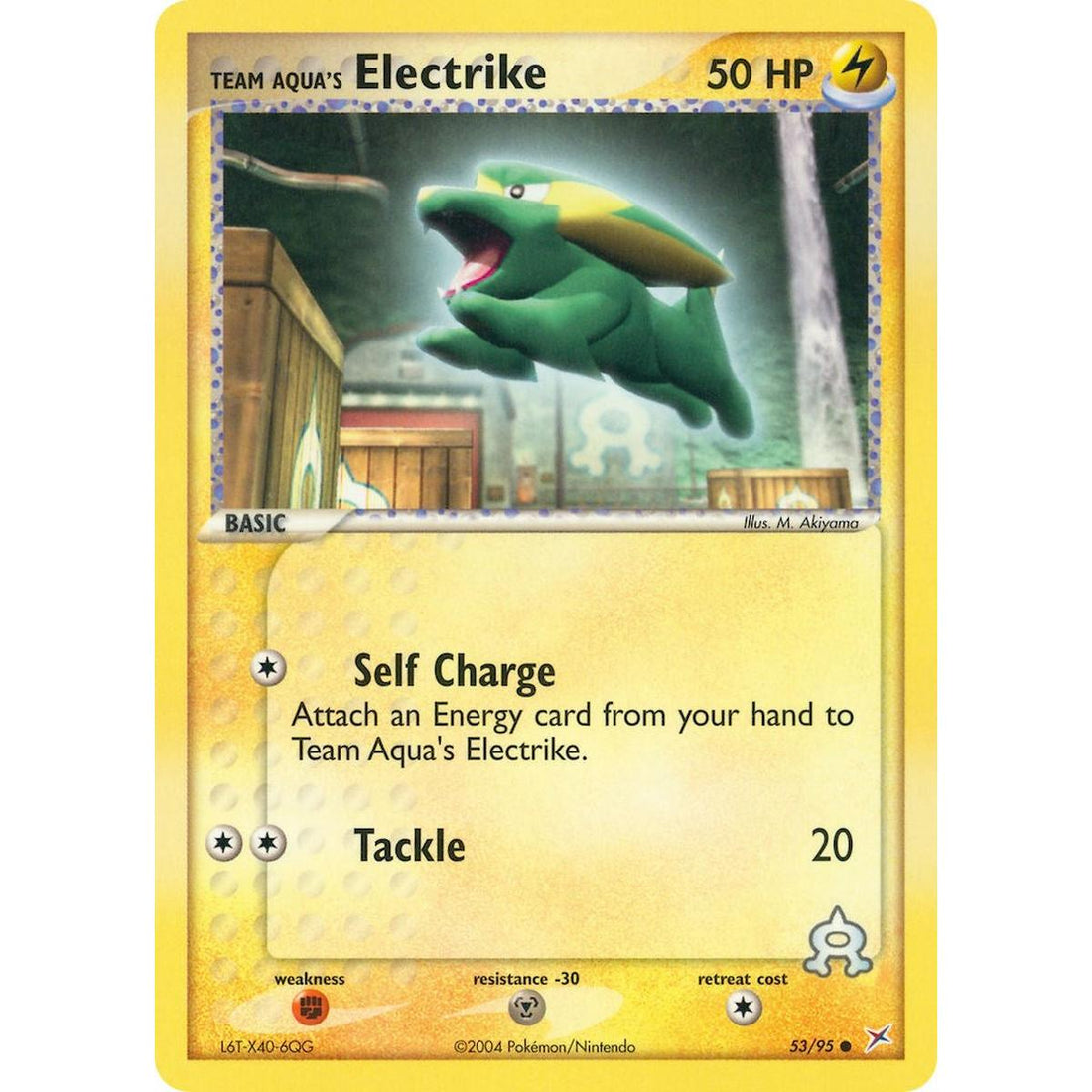 Team Aqua's Electrike - 53/95