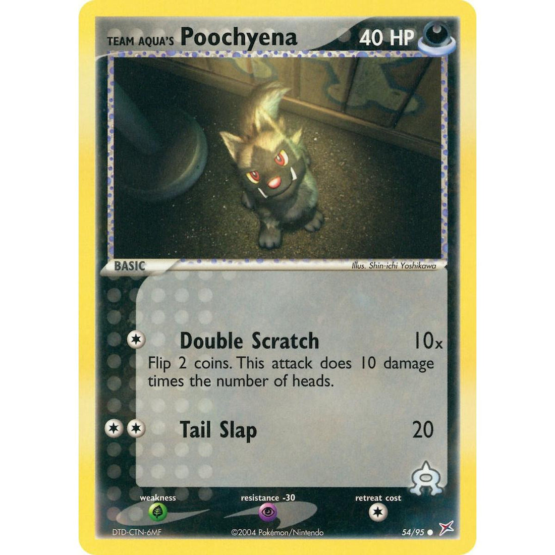 Team Aqua's Poochyena - 54/95