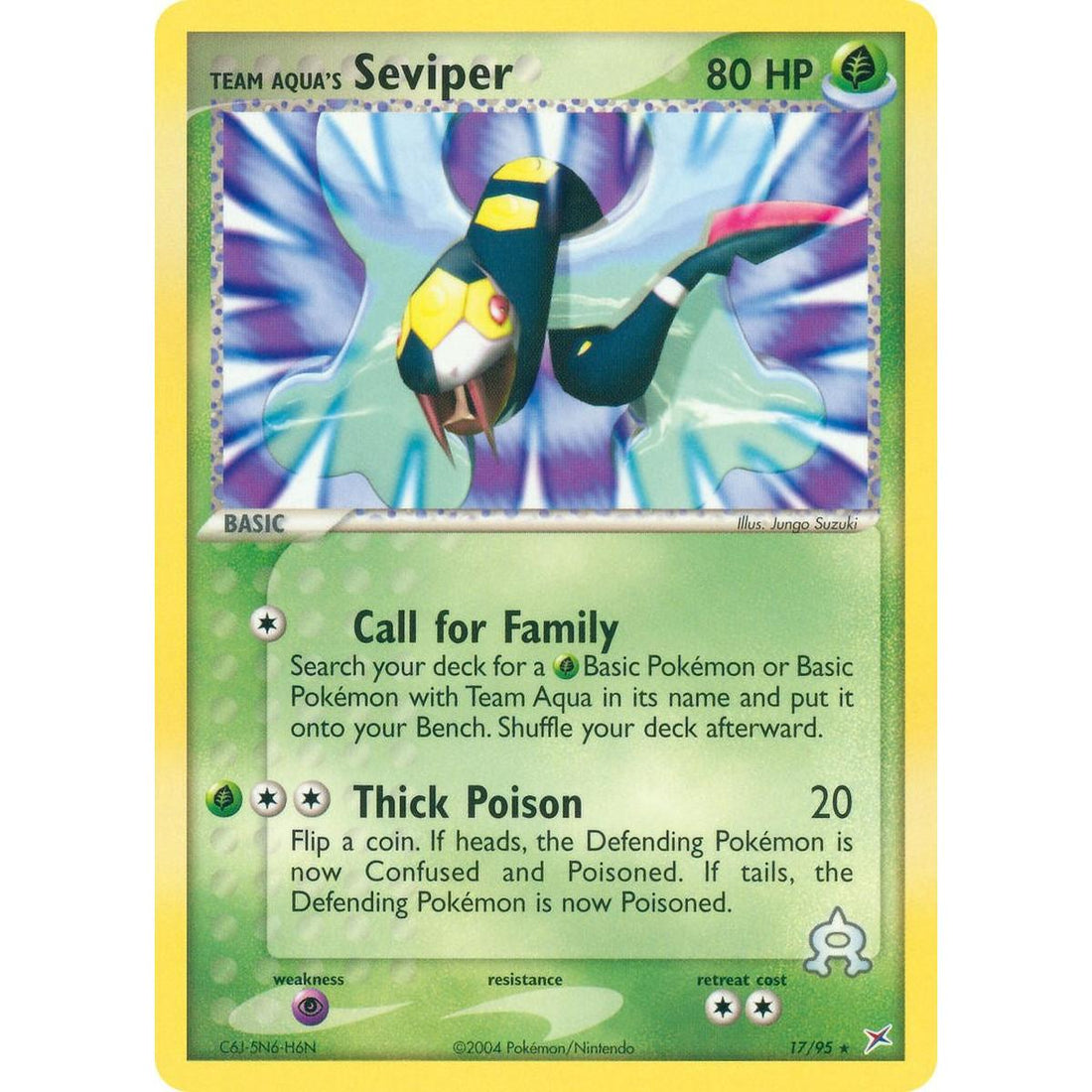 Team Aqua's Seviper