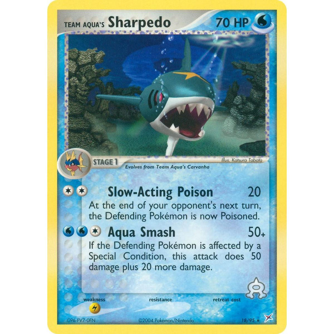 Team Aqua's Sharpedo - 18/95