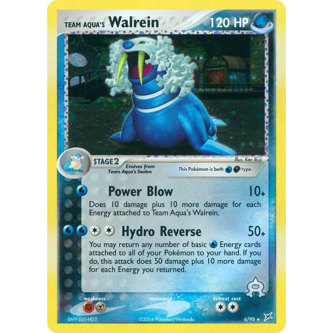 Team Aqua's Walrein