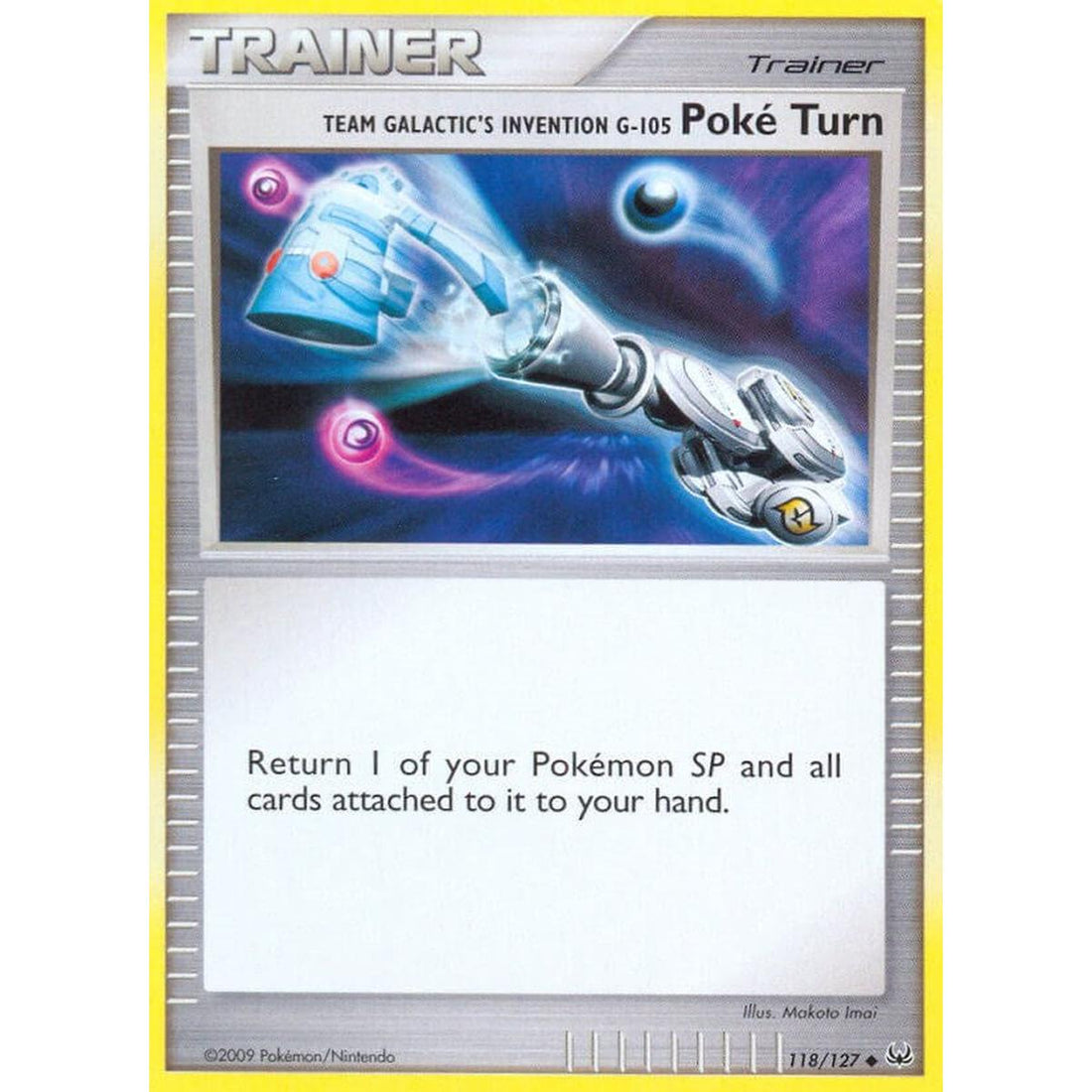 Team Galactic's Invention G-105 Poke Turn