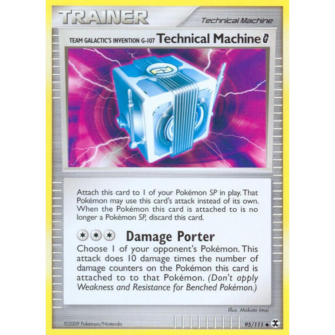 Team Galactic's Invention G-107 Technical Mach. G