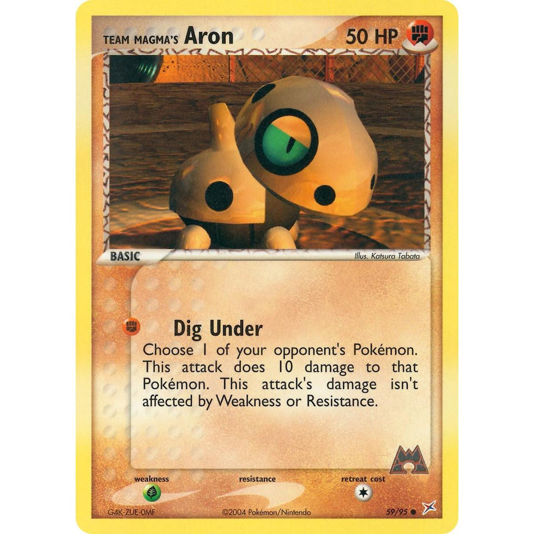 Team Magma's Aron - 59/95