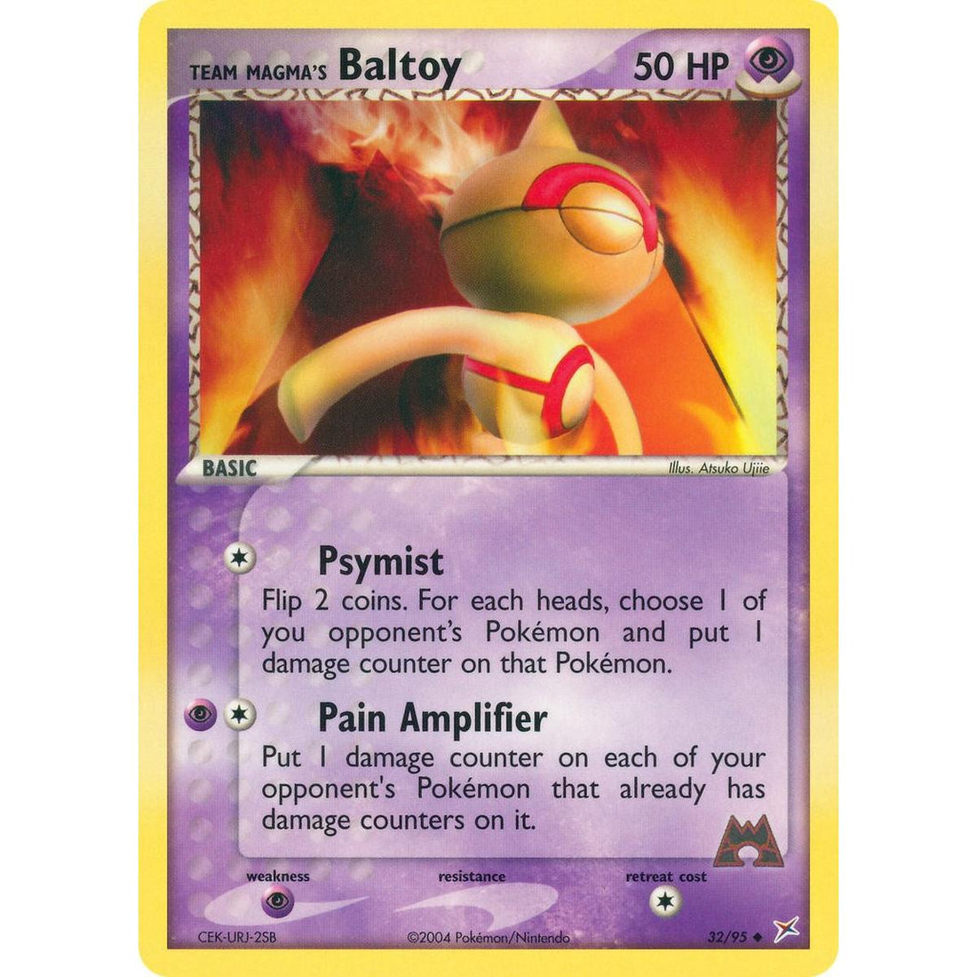 Team Magma's Baltoy - 32/95