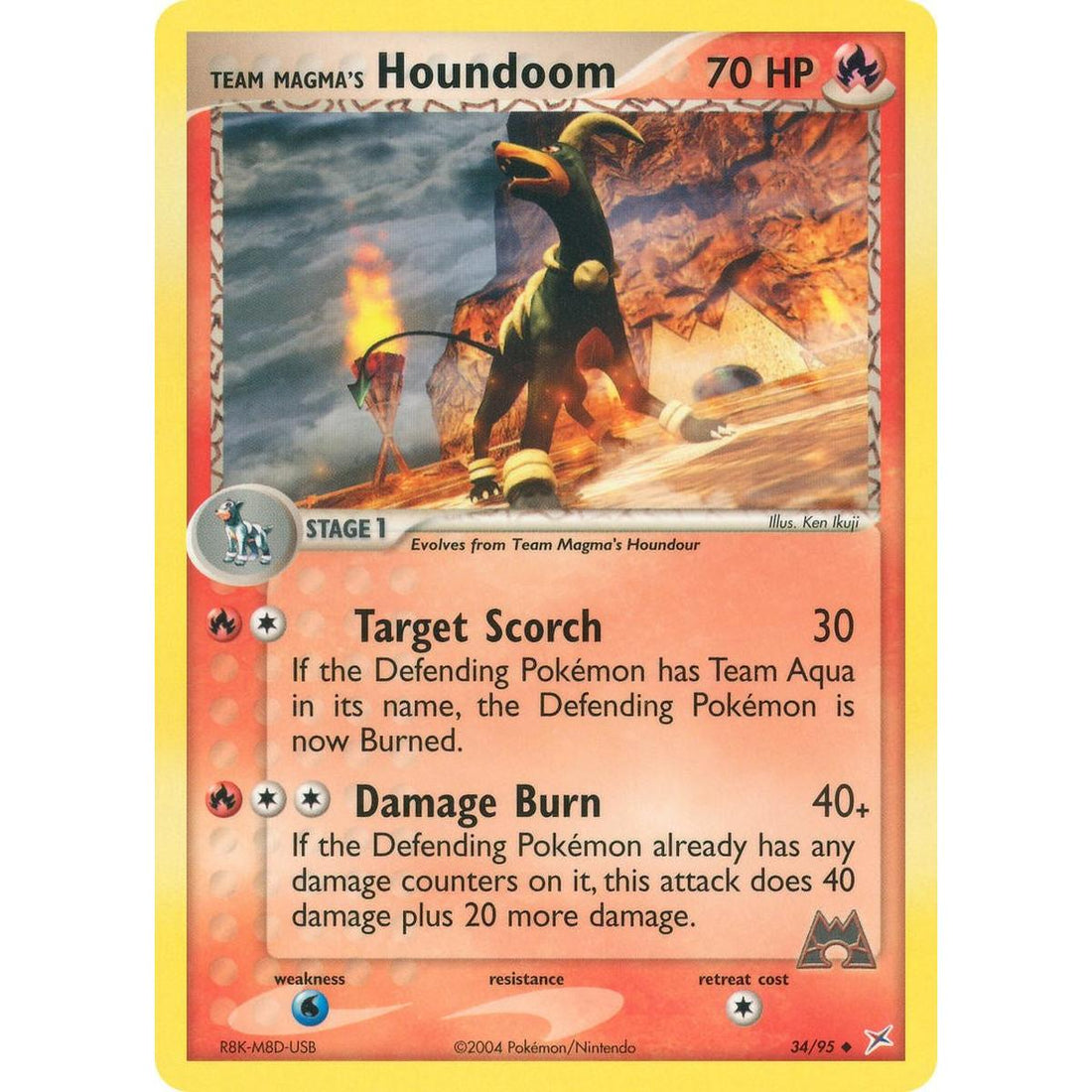 Team Magma's Houndoom - 34/95
