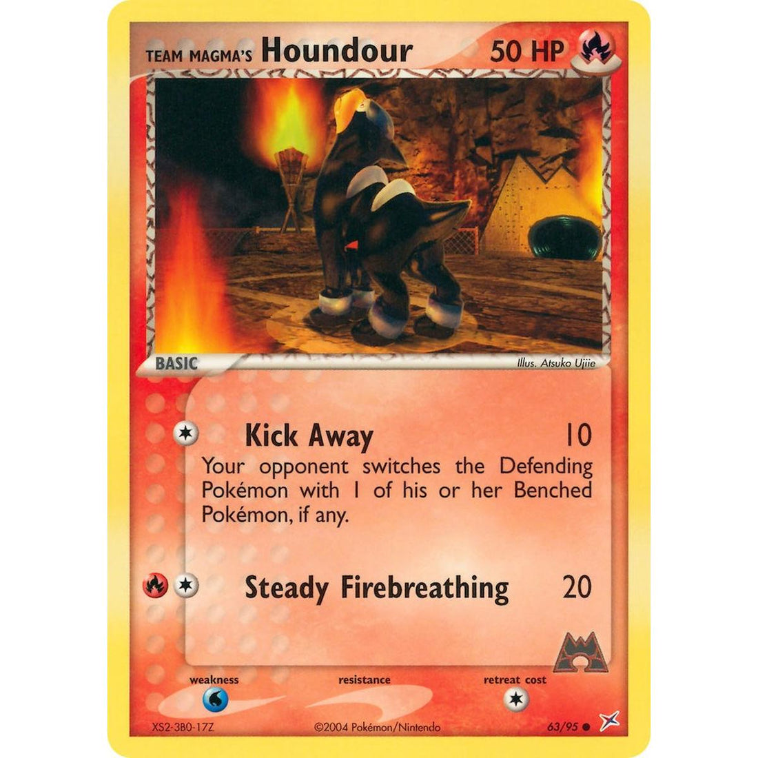 Team Magma's Houndour - 63/95