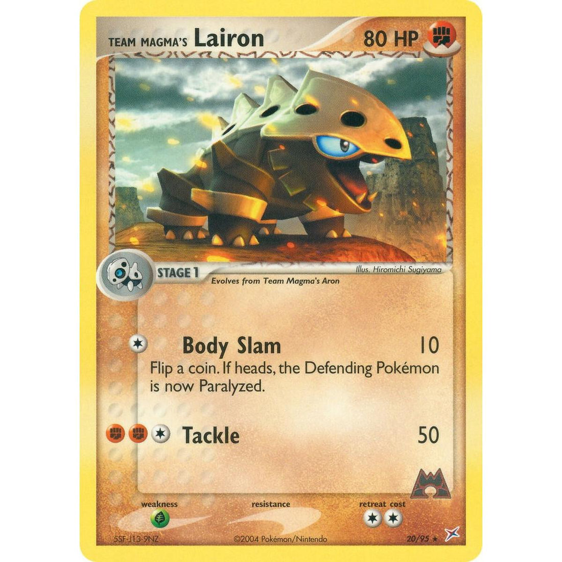 Team Magma's Lairon - 20/95