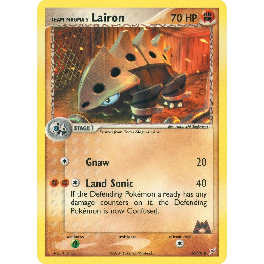 Team Magma's Lairon - 36/95