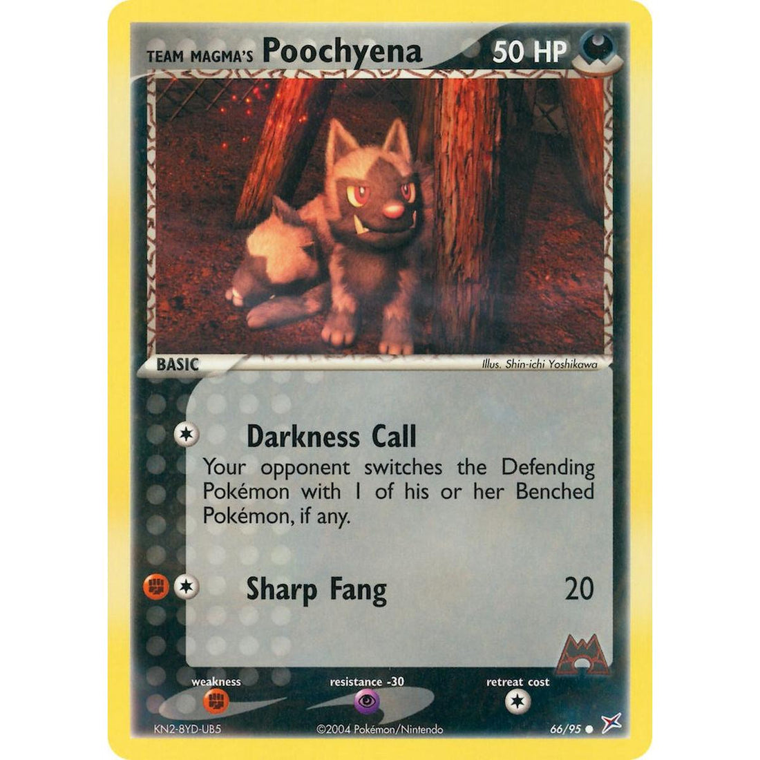 Team Magma's Poochyena - 66/95