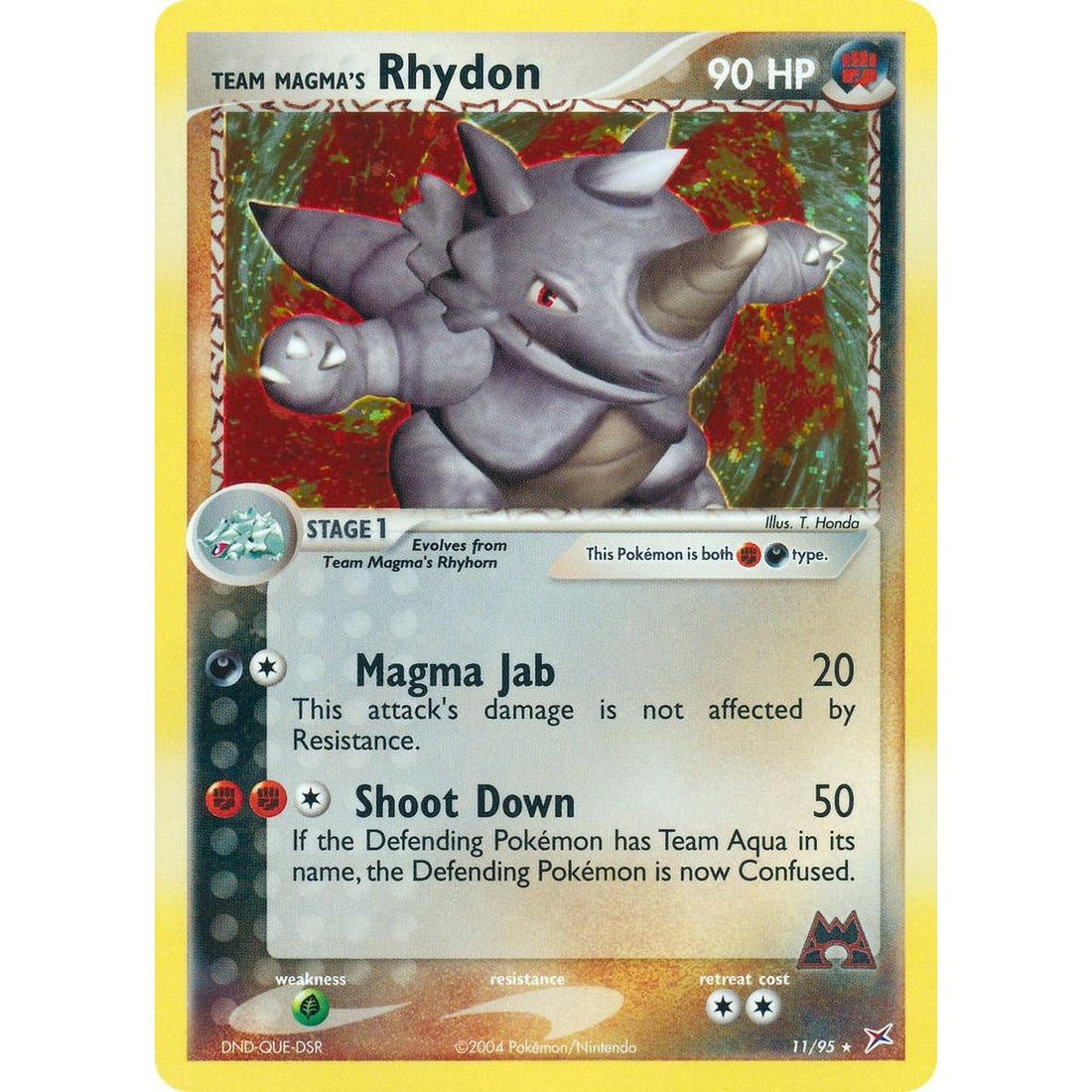 Team Magma's Rhydon - 11/95