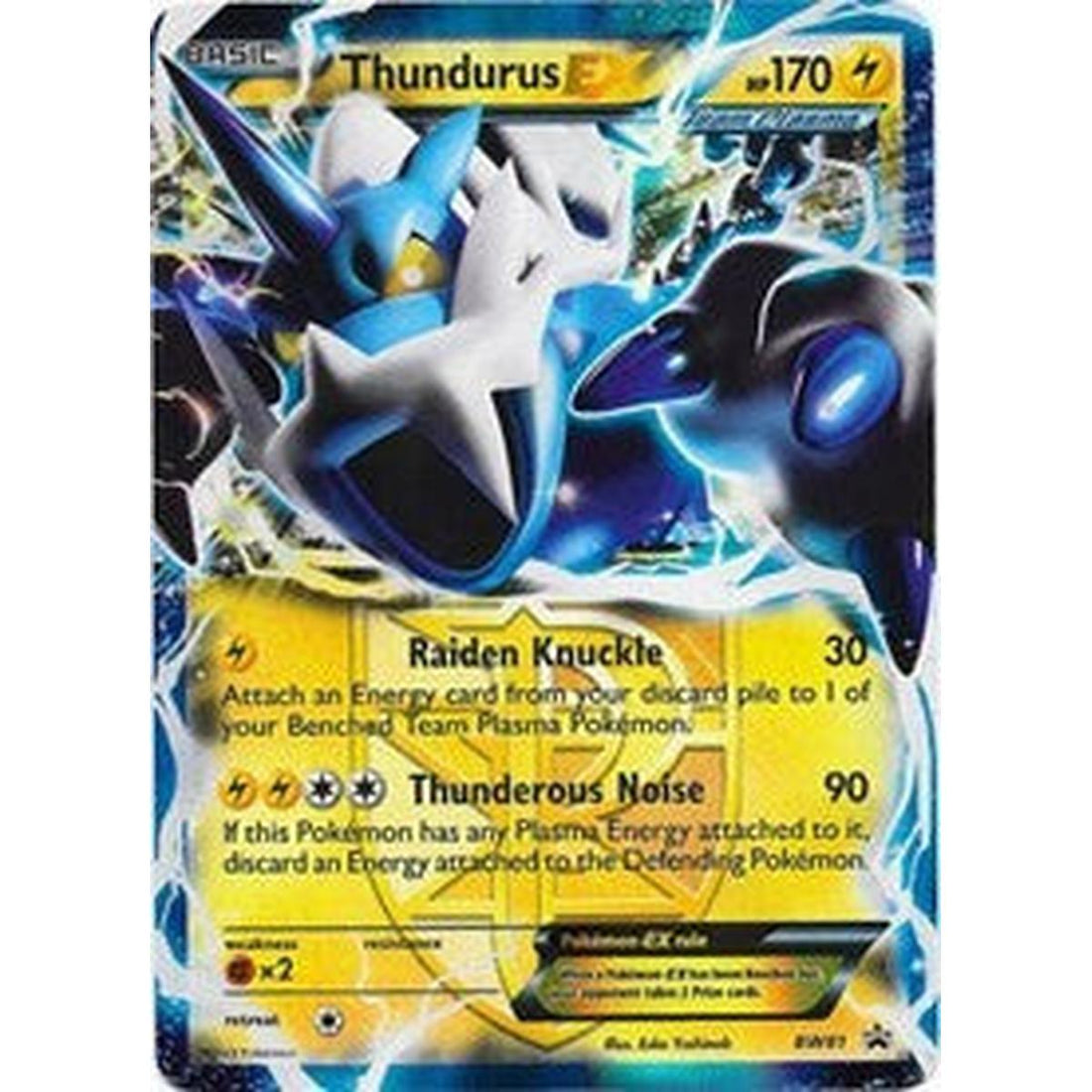 Thundurus EX (Team Plasma) - BW81