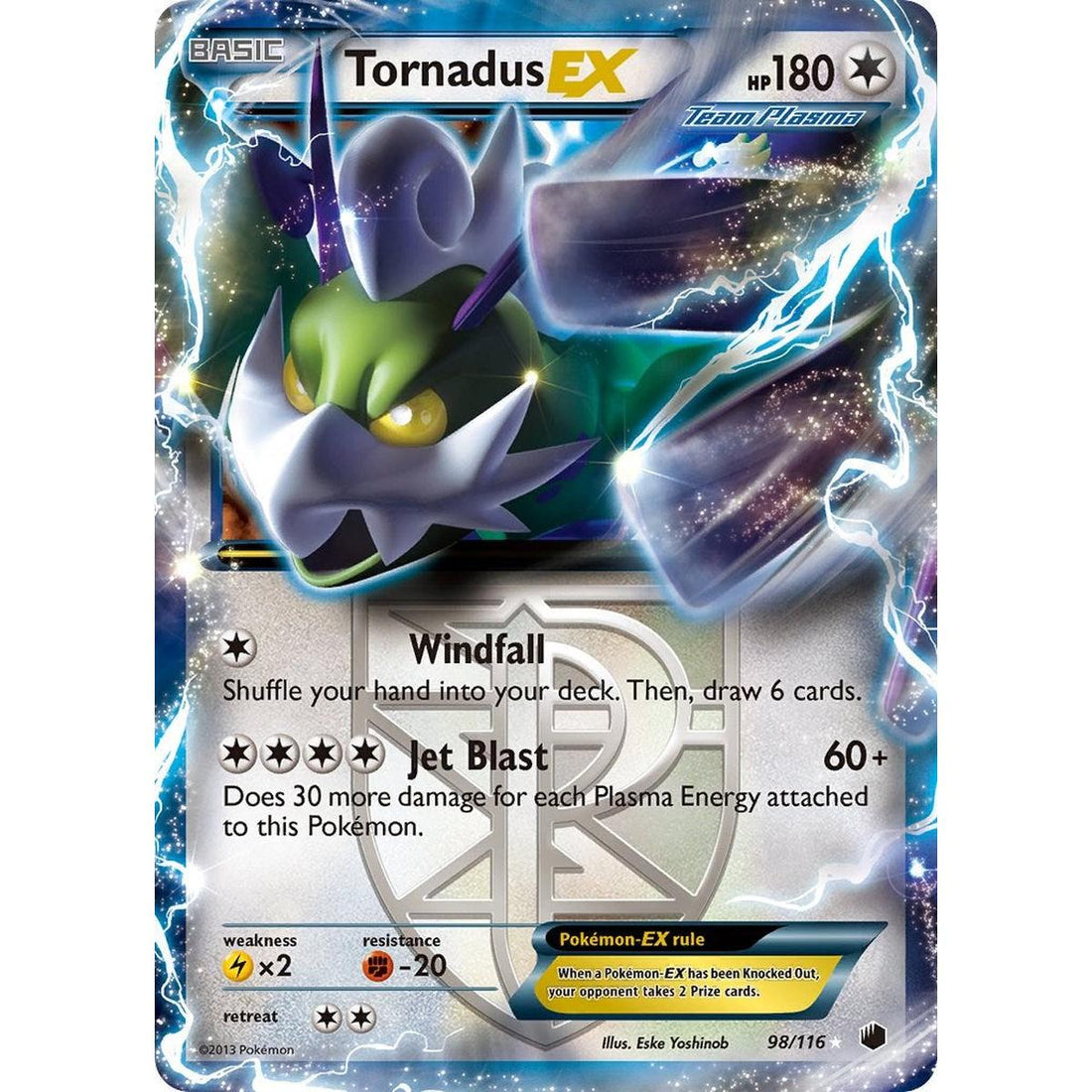 Tornadus EX (Team Plasma)