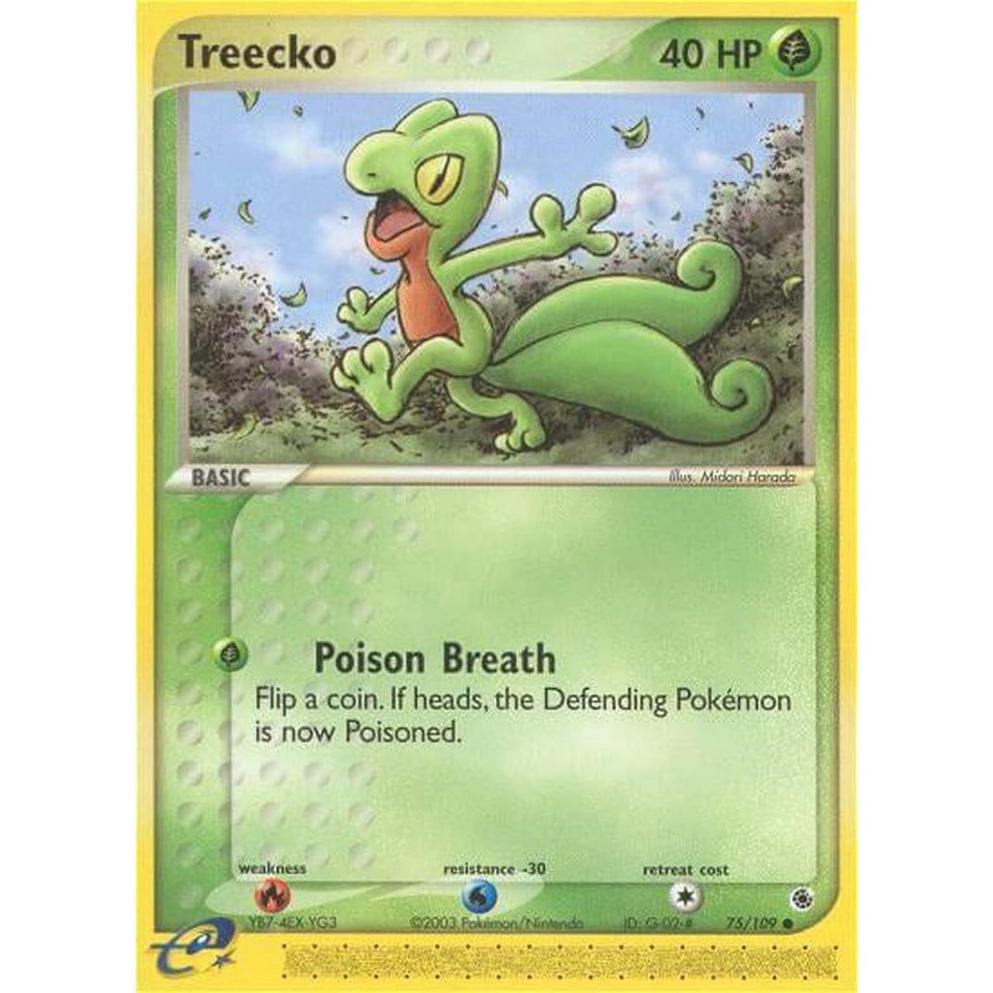 Treecko - 75/109