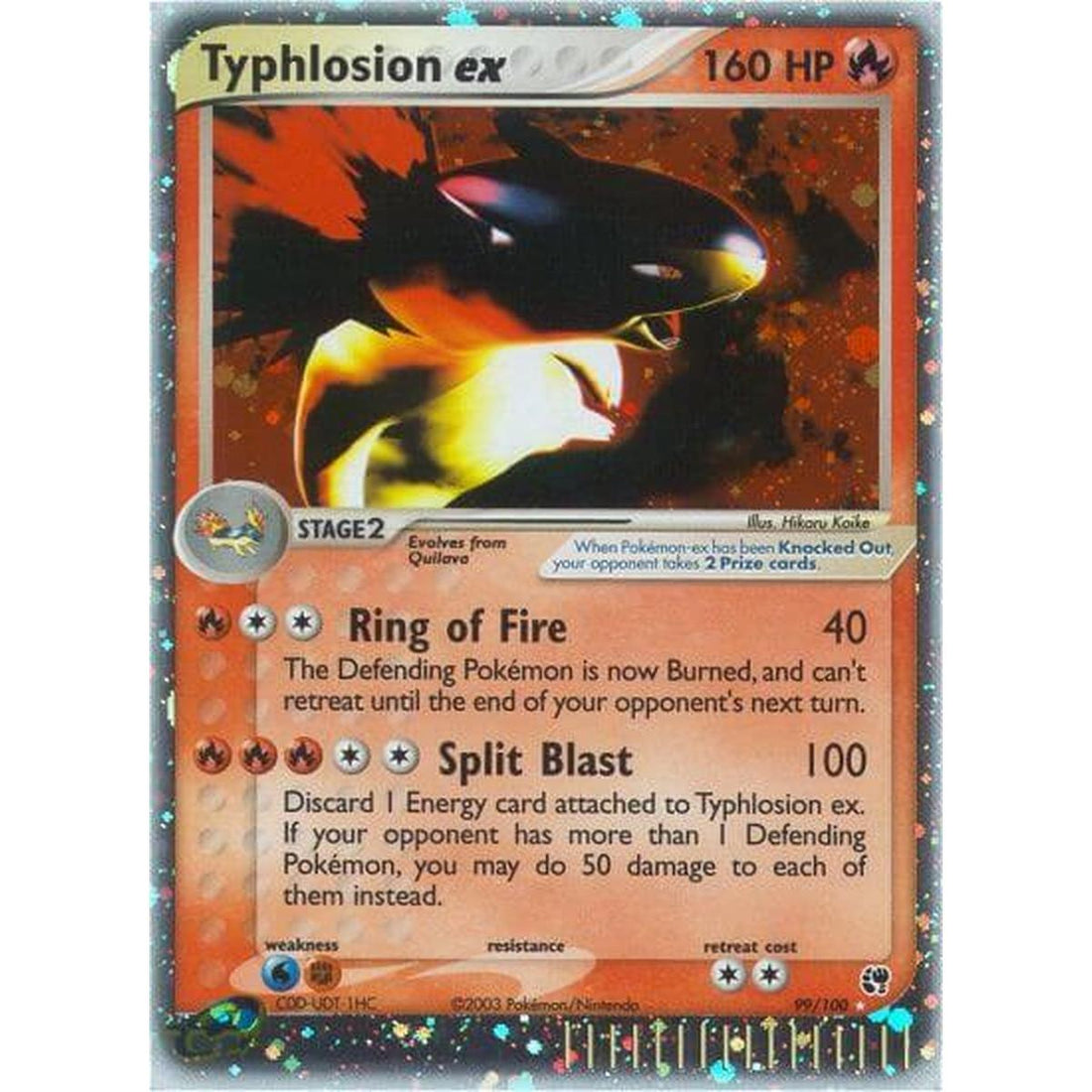 Typhlosion ex