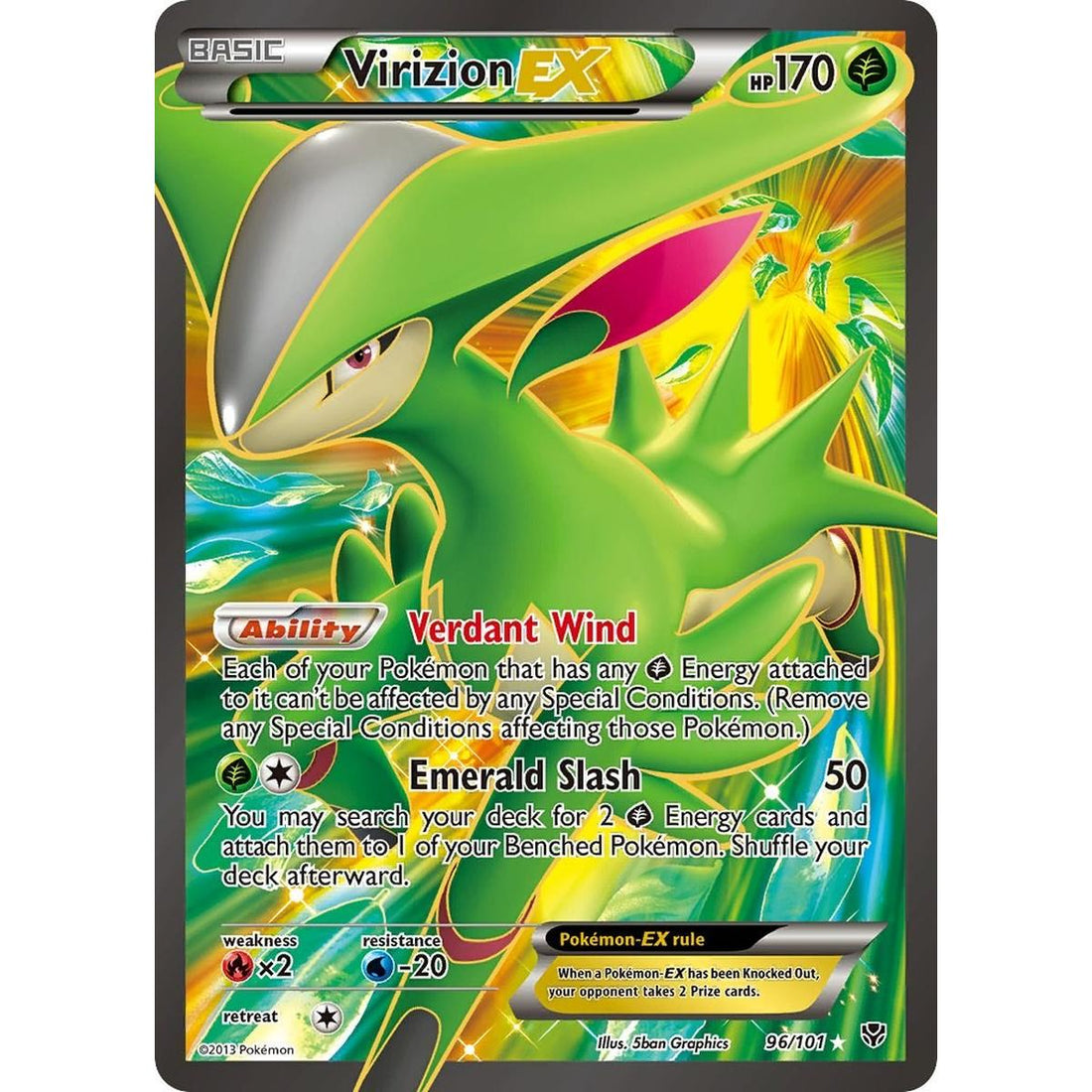 Virizion EX (Full Art)
