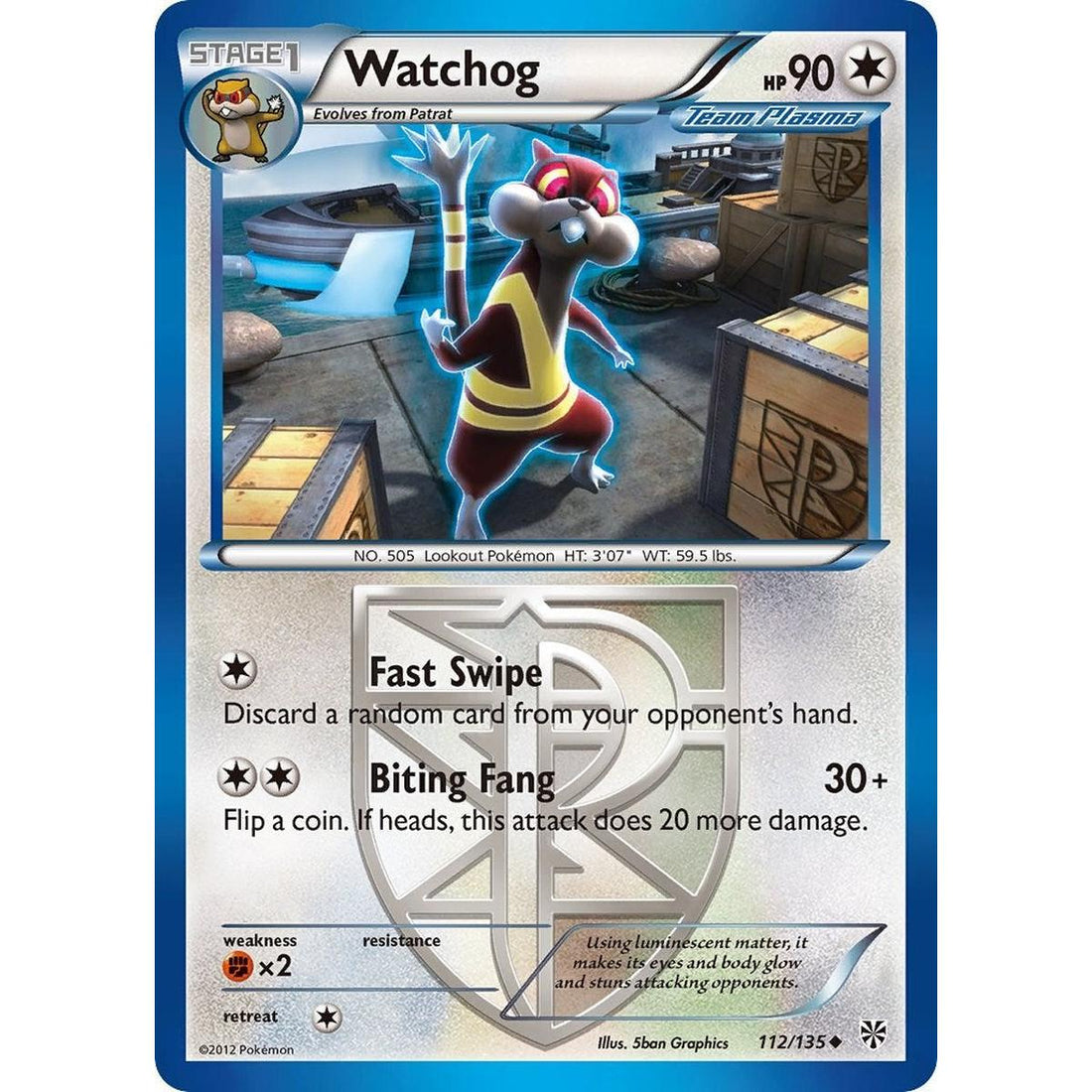 Watchog (Team Plasma) (112)