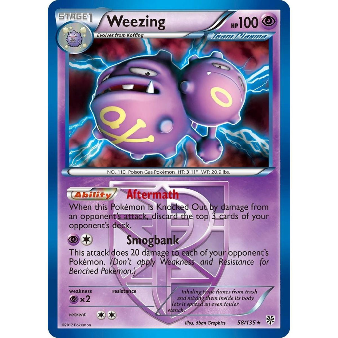 Weezing (Team Plasma)