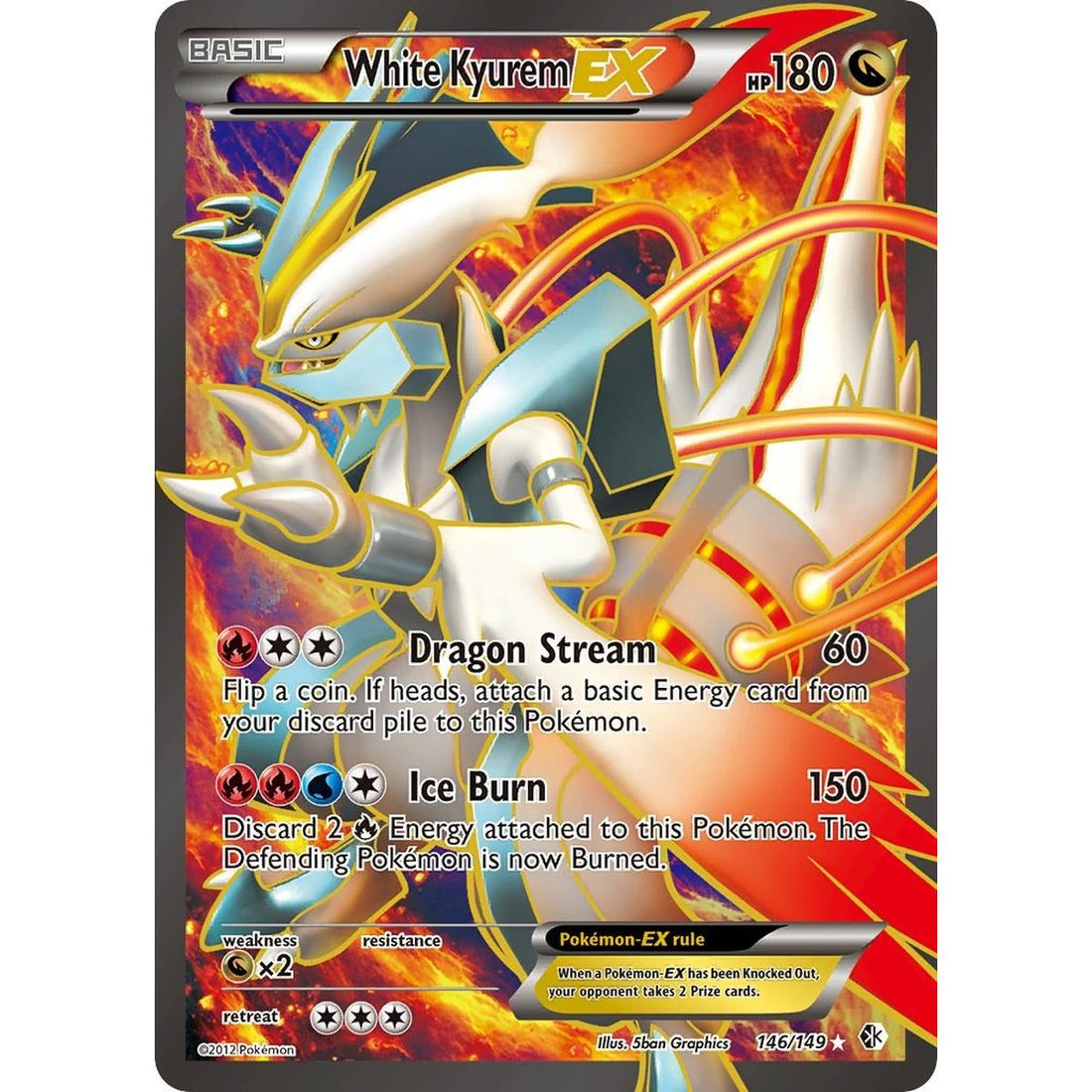 White Kyurem EX (146 Full Art)