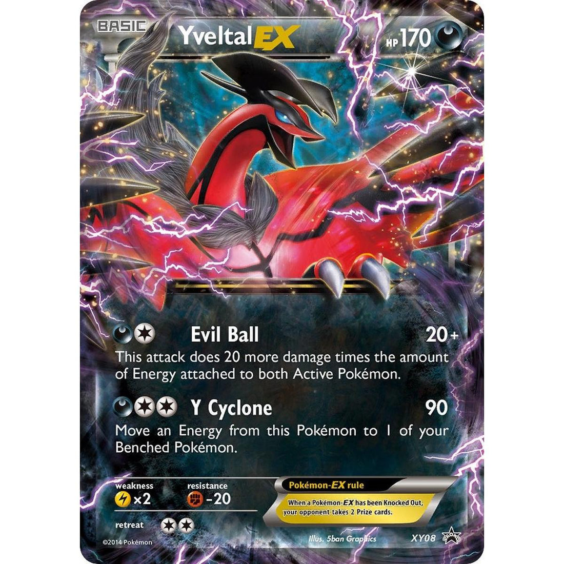 Yveltal EX - XY08