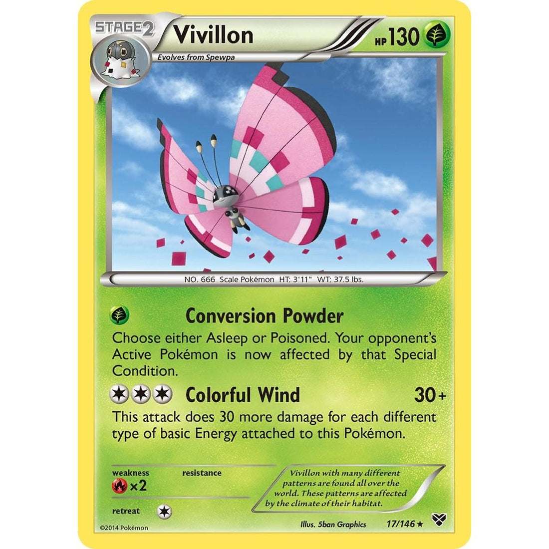 Vivillon (Meadow [Pink])