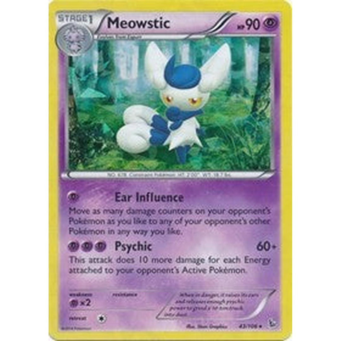 Meowstic - 43/106 (XY Flashfire)