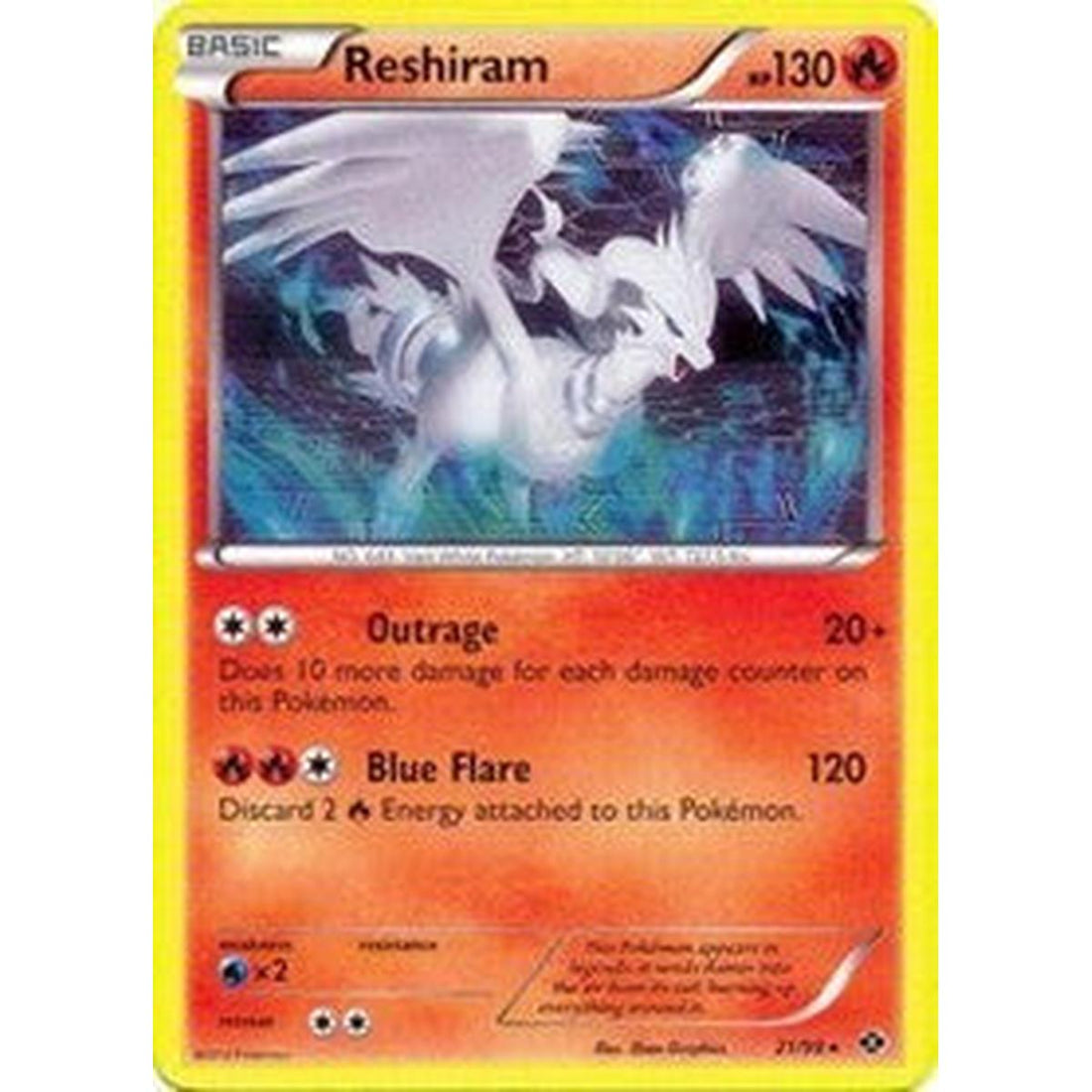 Reshiram - 21/99 (Next Destinies)