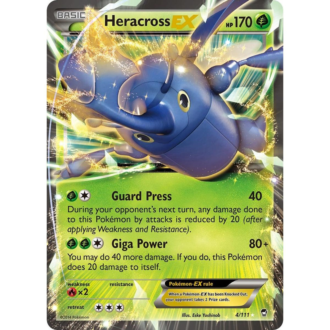 Heracross EX