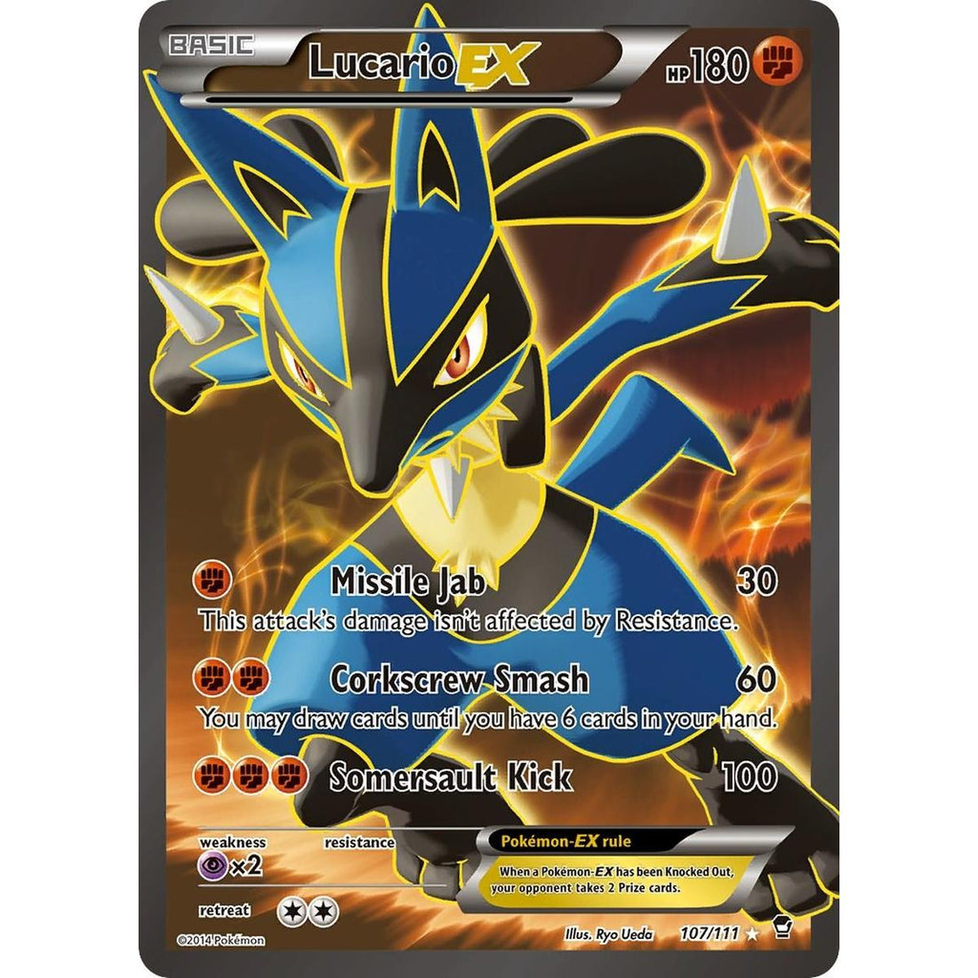 Lucario EX (107 Full Art)
