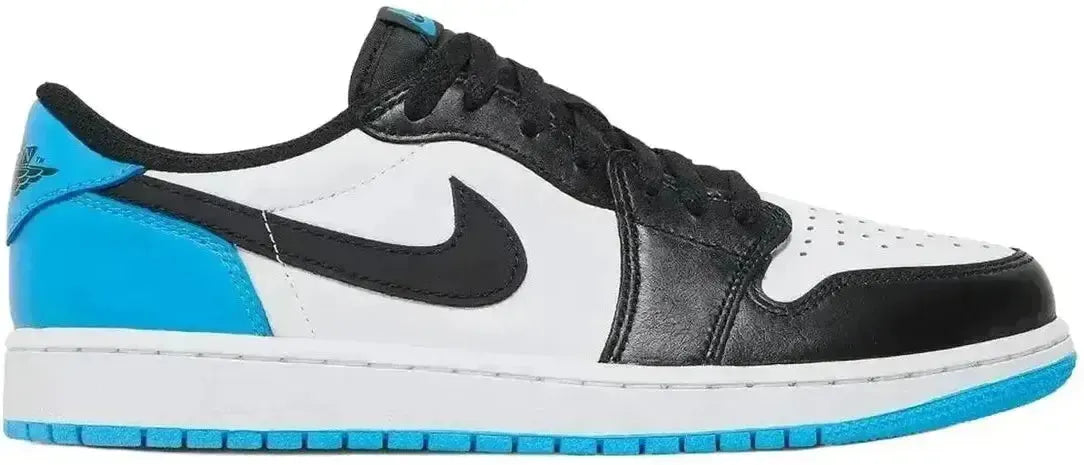 Jordan 1 Retro Low OG Black Dark Powder Blue