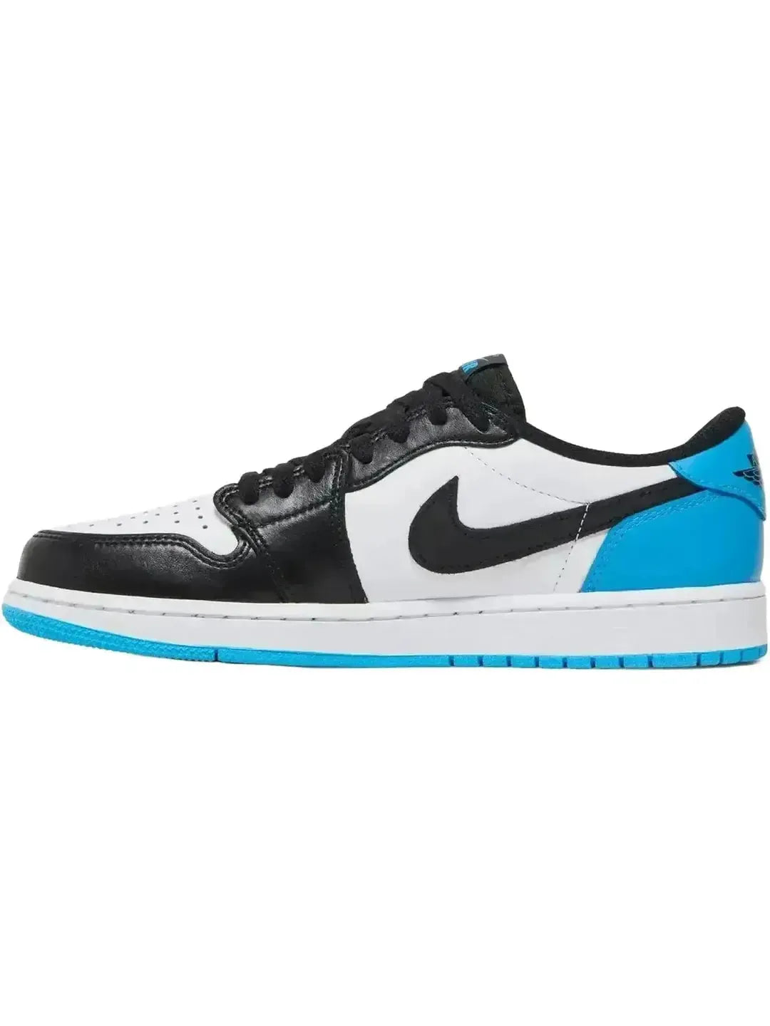 Jordan 1 Retro Low OG Black Dark Powder Blue