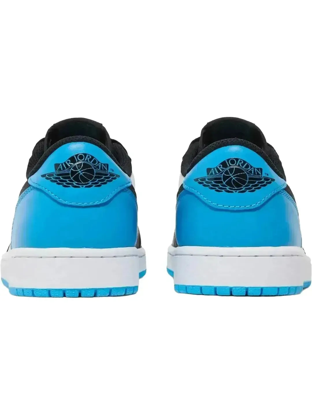 Jordan 1 Retro Low OG Black Dark Powder Blue