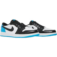 Jordan 1 Retro Low OG Black Dark Powder Blue