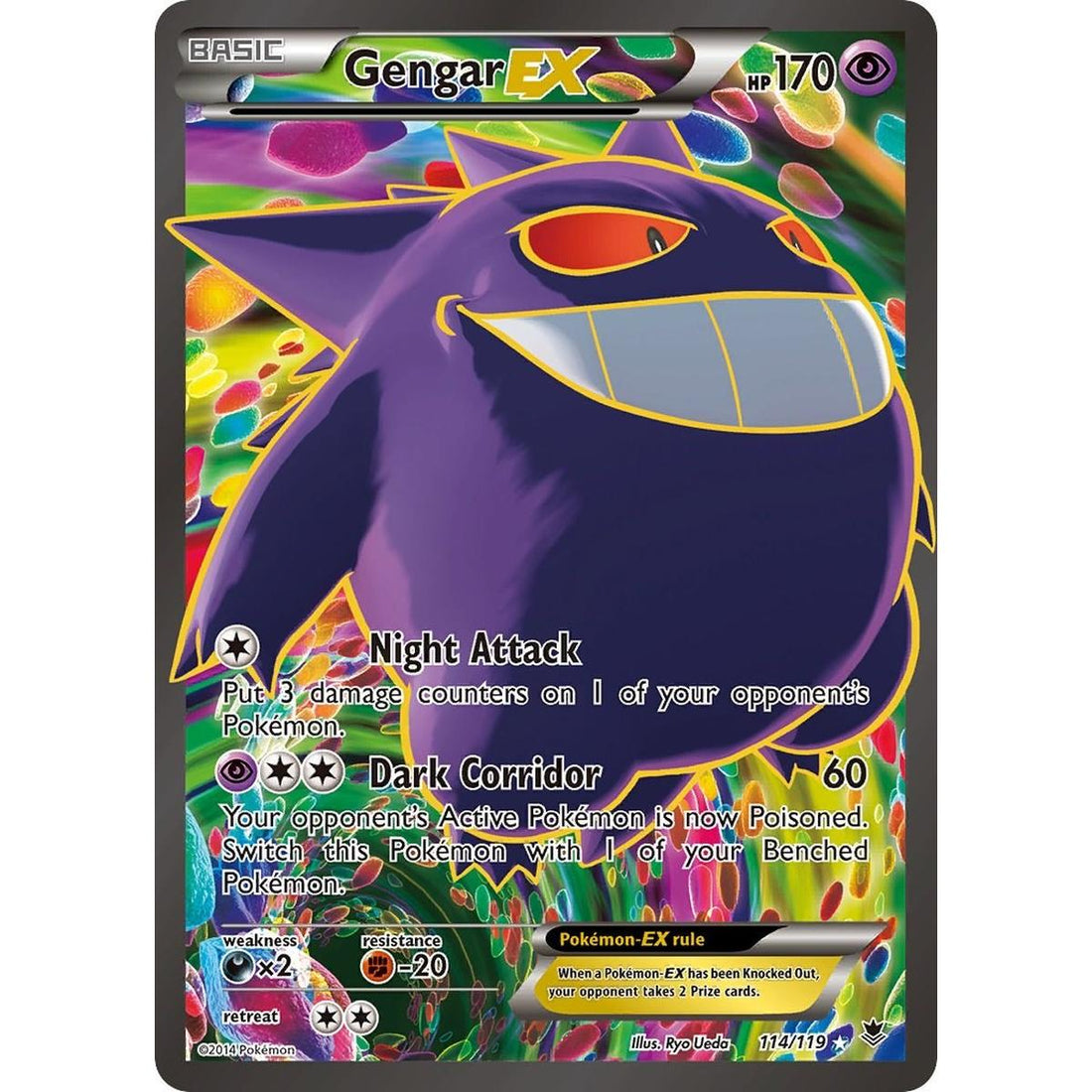 Gengar EX (114 Full Art)