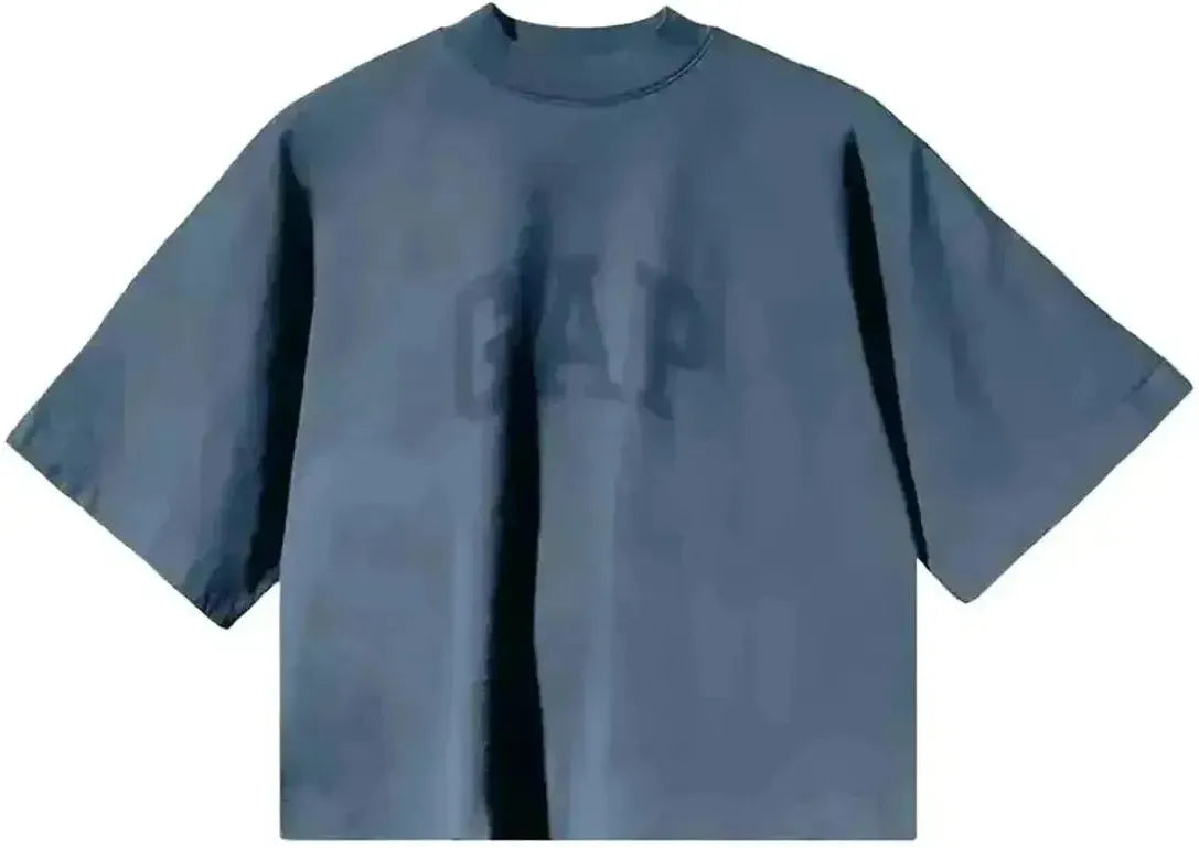 Yeezy Gap Balenciaga Dove No Seam Tee Dark Blue