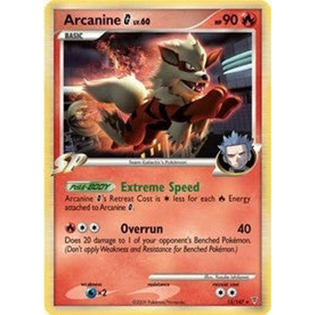 Arcanine G - 15/147