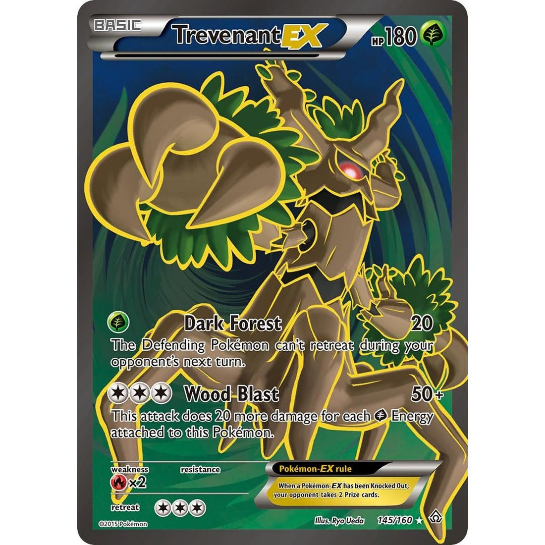 Trevenant EX (145 Full Art)
