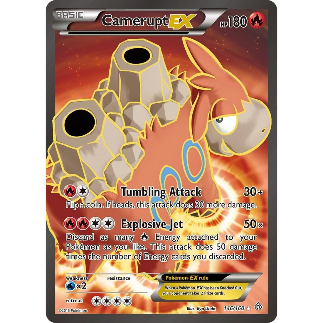 Camerupt EX (146 Full Art)