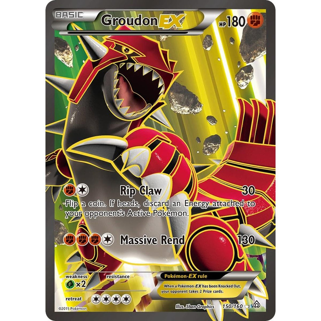 Groudon EX (150 Full Art)