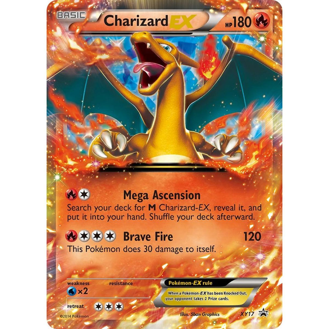 Charizard EX - XY17