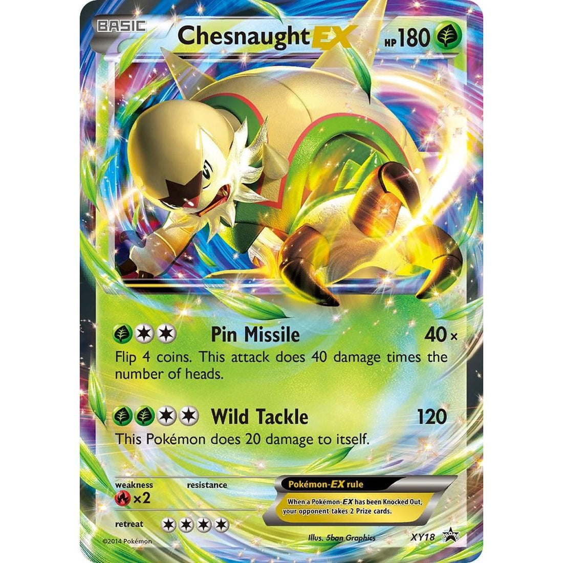 Chesnaught EX - XY18