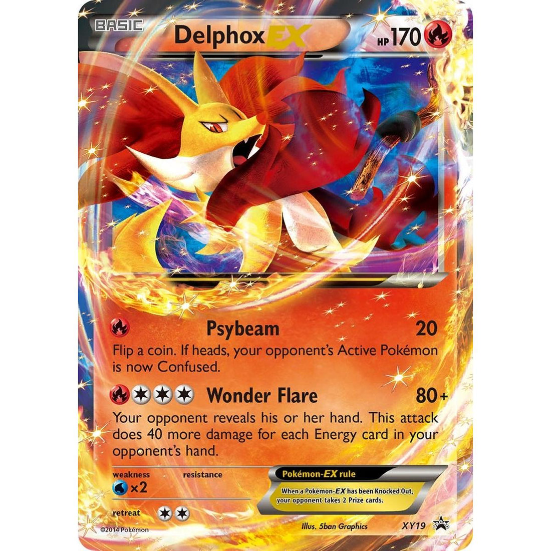 Delphox EX - XY19