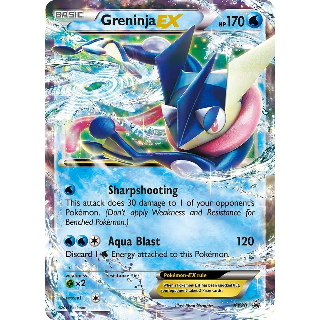 Greninja EX - XY20