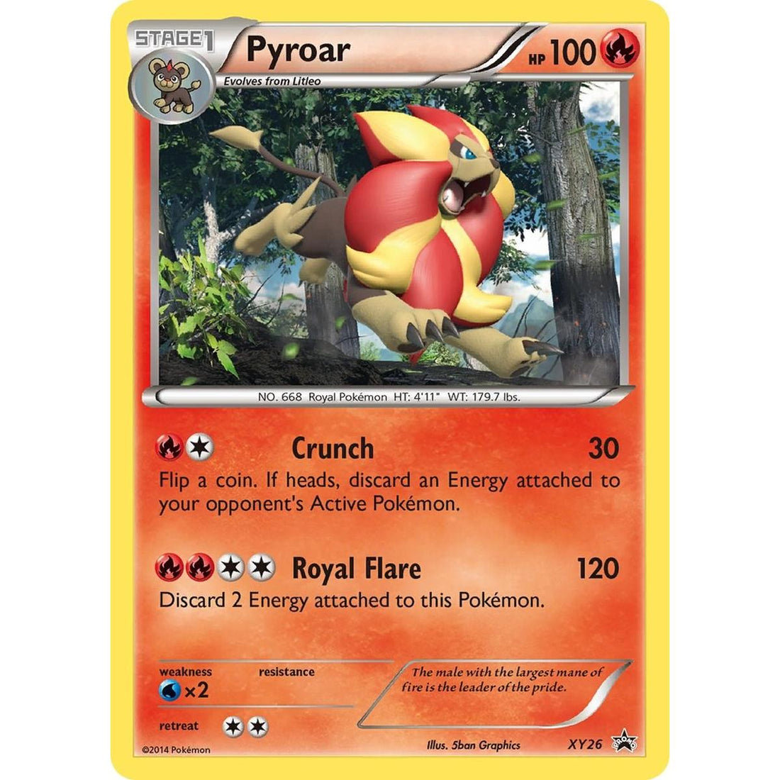Pyroar - XY26