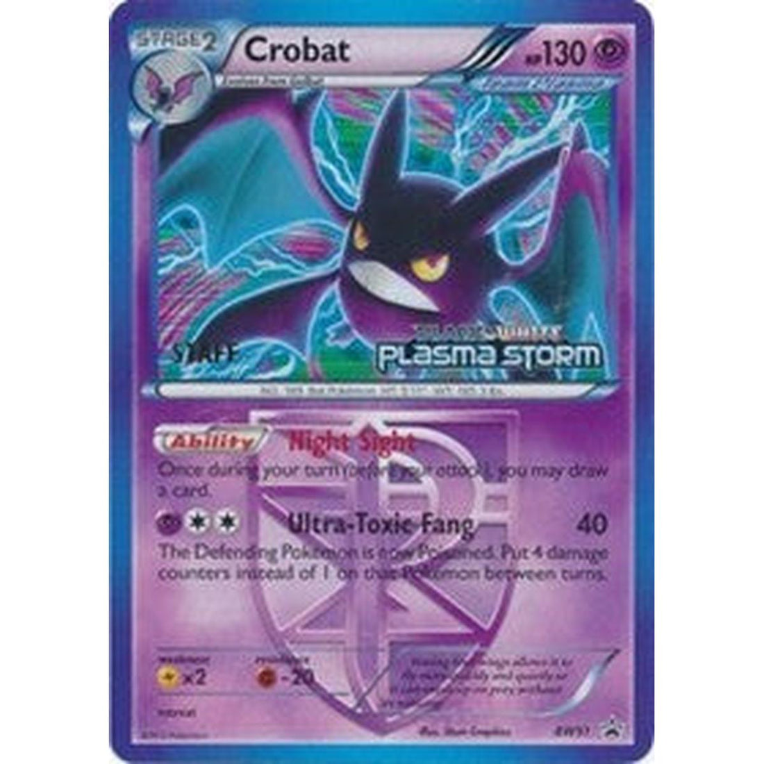 Crobat - BW51 (Team Plasma) (Prerelease) [Staff]