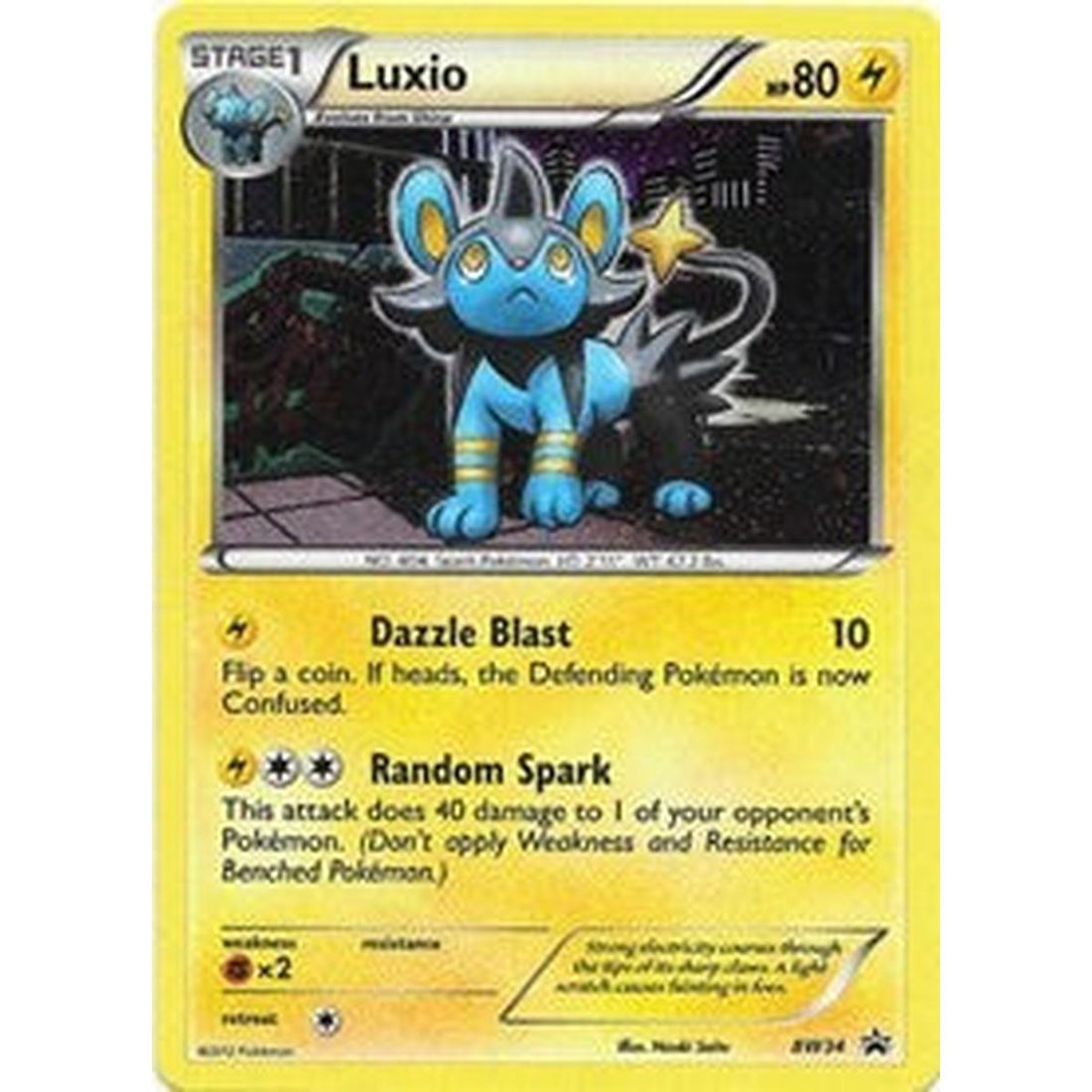 Luxio - BW34 (Cracked Ice Holo)