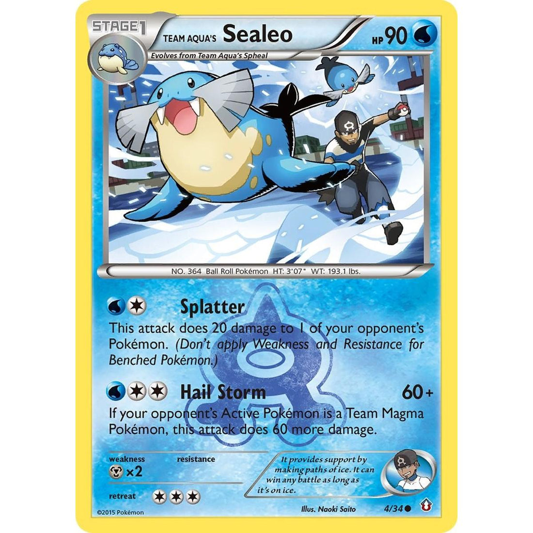 Team Aqua's Sealeo