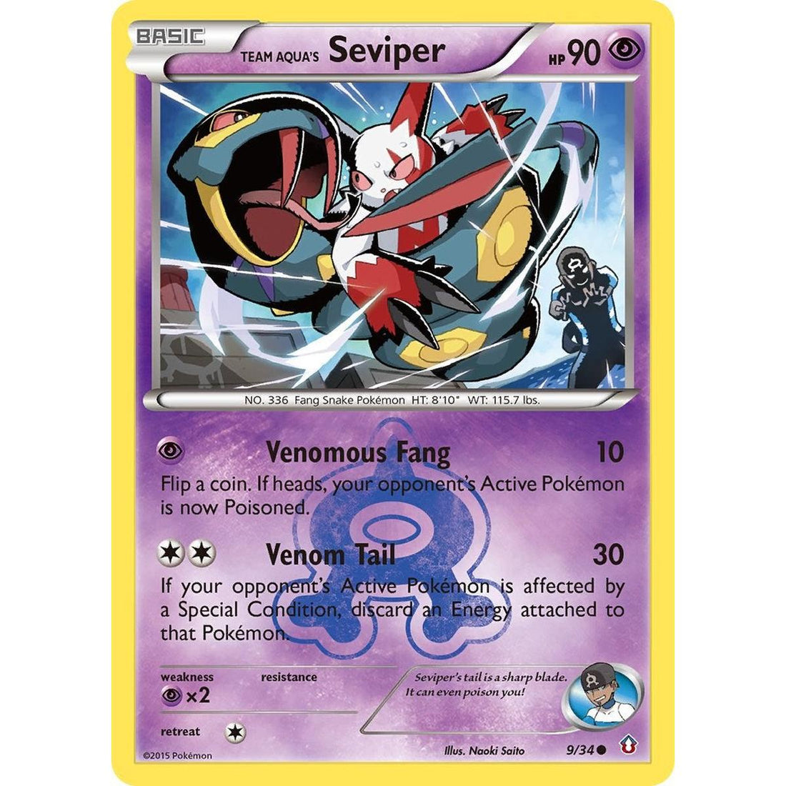 Team Aqua's Seviper