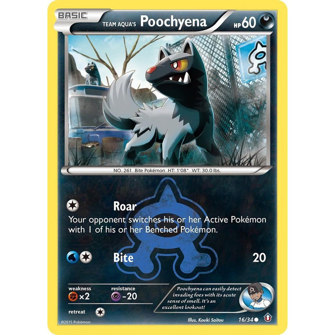 Team Aqua's Poochyena